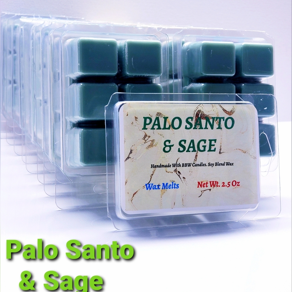 PALO SANTO & SAGE -Bath & Body Works Candle Wax Melts- $8 per pack